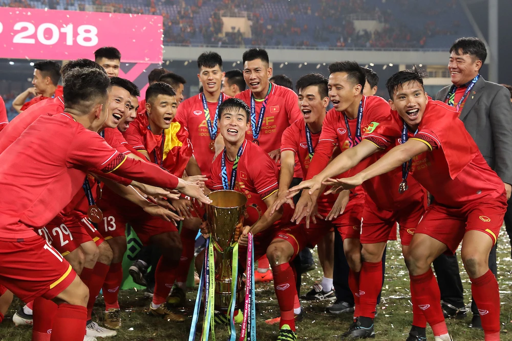 Đội tuyển Việt Nam 2 lần đăng quag ở AFF Cup