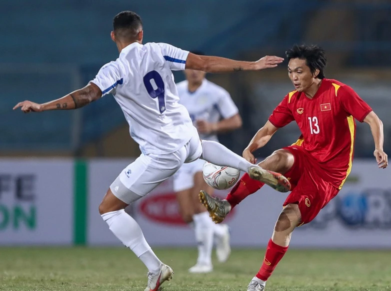 Trận Việt Nam thắng Philippines 1-0 vào cuối năm ngoái