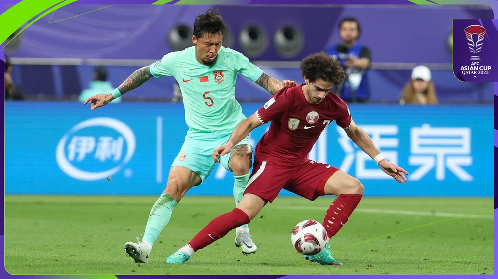 Trung Quốc không thể tạo bất ngờ trước đội hình 2 của Qatar