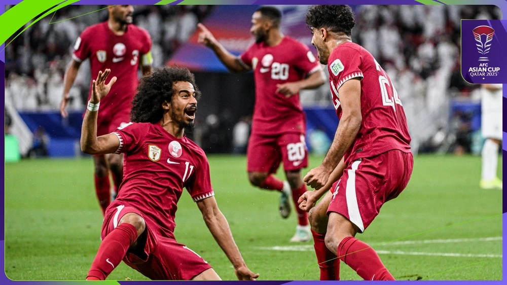Qatar gây bất ngờ sau khi thắng Iran ở bán kết