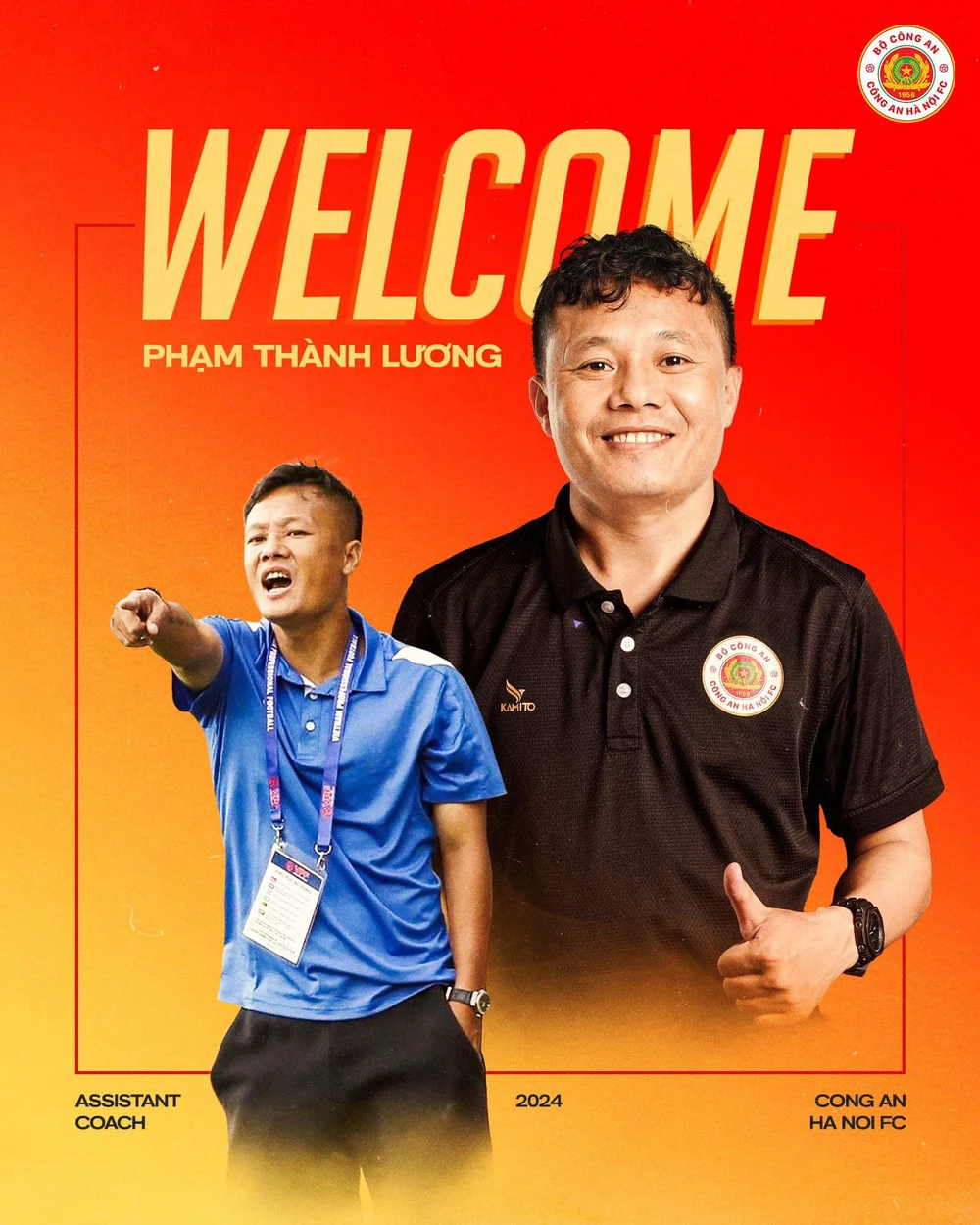 Phạm Thành Lương chính thức gia nhập khu kỹ thuật của CLB CAHN
