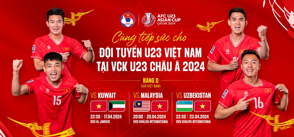 Lịch thi đấu VCK U23 châu Á 2024