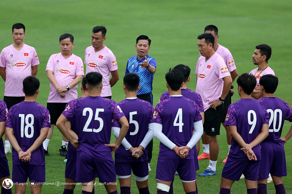 Đội U23 Việt Nam hoàn tất hai ngày tập luyện trong nước trước ngày lên đường sang Qatar