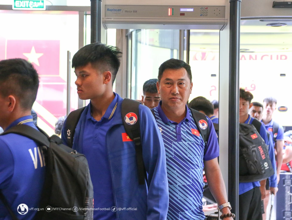 Đội U23 Việt Nam chuyển sang khách sạn Le Meriden cùng với U23 Kuwait
