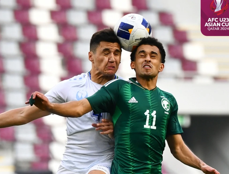 U23 Saudi Arabia trở thành cựu vô địch khi bị loại bởi U23 Uzbekistan
