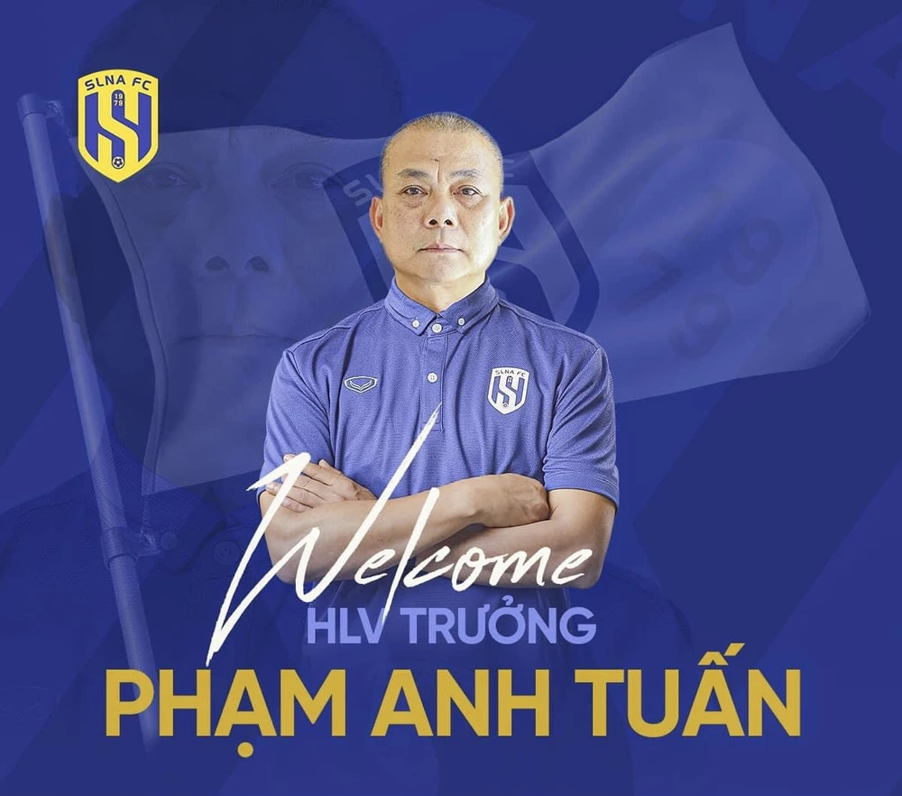 Tân HLV trưởng SLNA, ông Phạm Anh Tuấn 