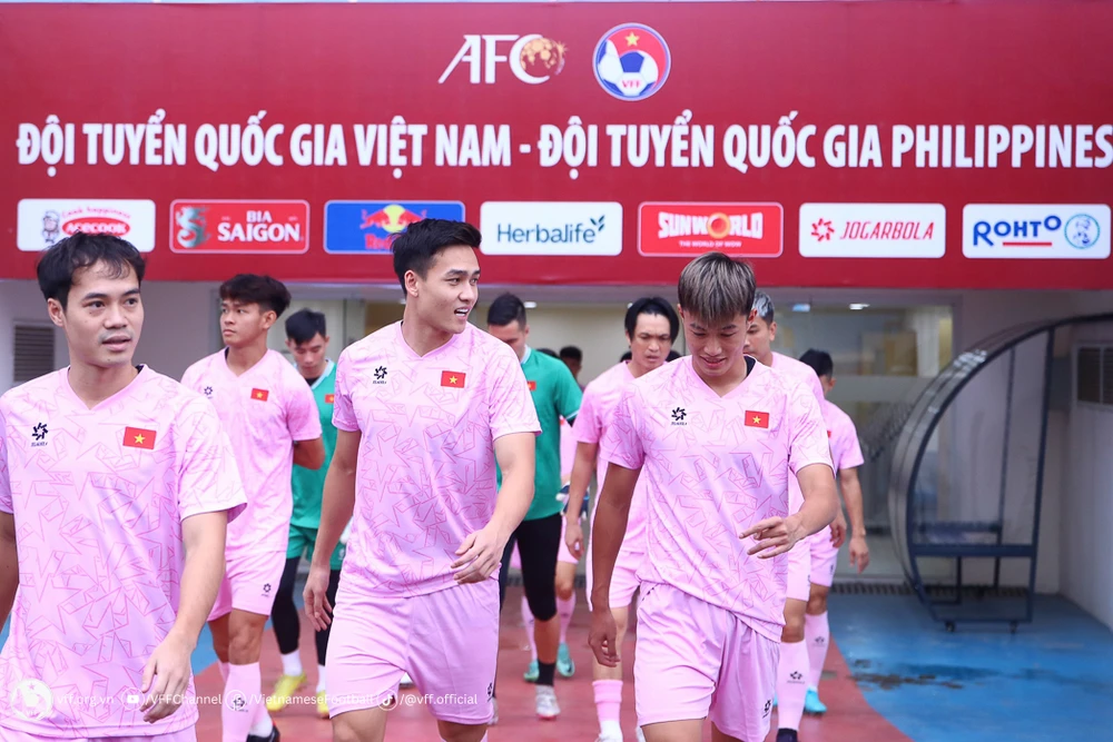 Đội tuyển Việt Nam đặt mục tiêu giành chiến thắng trước Philippines