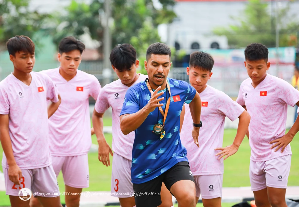 U16 Việt Nam thoải mái tâm lý chờ gặp U16 Campuchia- Ảnh 2.