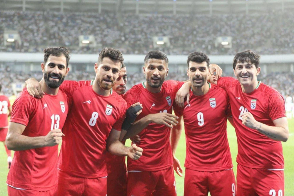 Iran là đại diện mạnh nhất bảng A và được dự đoán không khó khăn trong việc giành vé đi thẳng tới World Cup 2026. Ảnh: Iran Front Page
