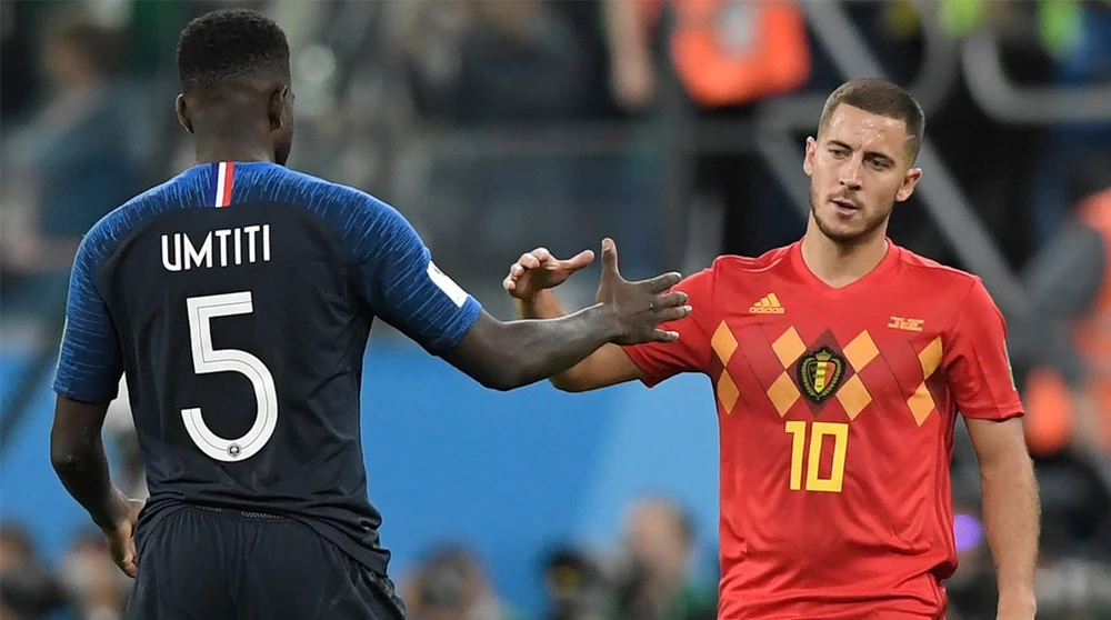 Bỉ đã từng ôm hận trước Pháp tại bán kết World Cup 2018. Ảnh: The Statesman