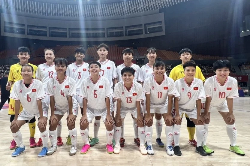 Đội tuyển nữ futsal Việt Nam sẽ tham dự giải giao hữu quốc tế tại Thái Lan vào tháng 9