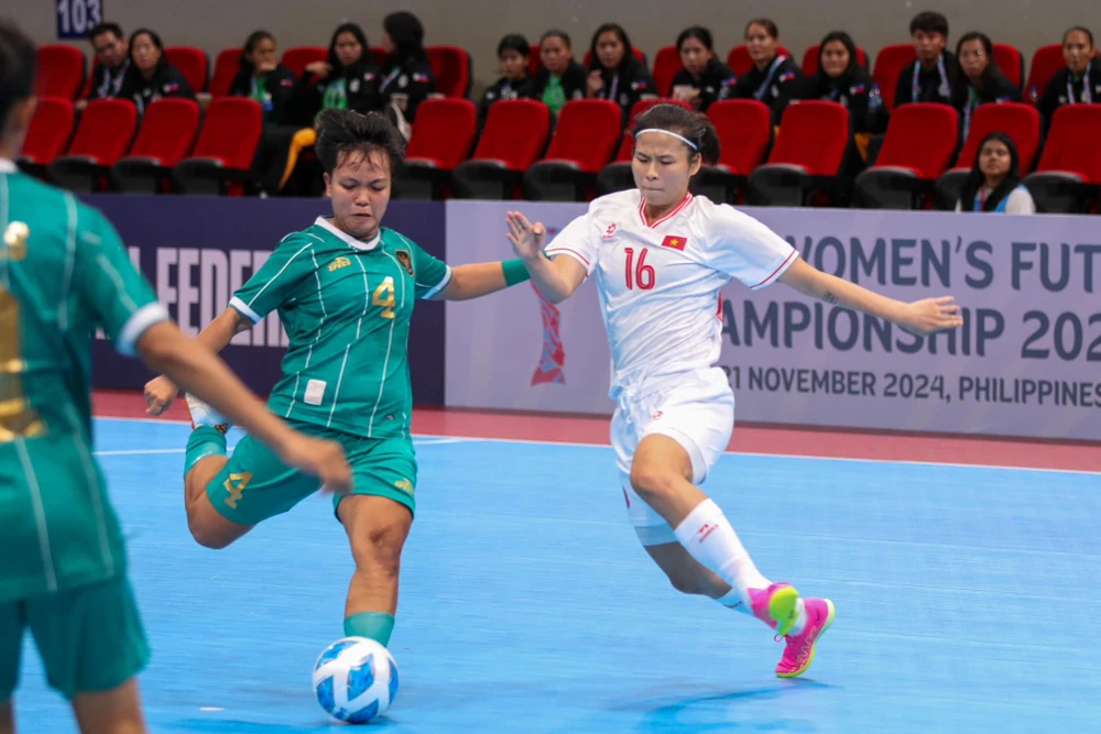 Đội tuyển futsal Việt Nam thắng dễ Indonesia với tỷ số 5-0. Ảnh: Futsal Thailand