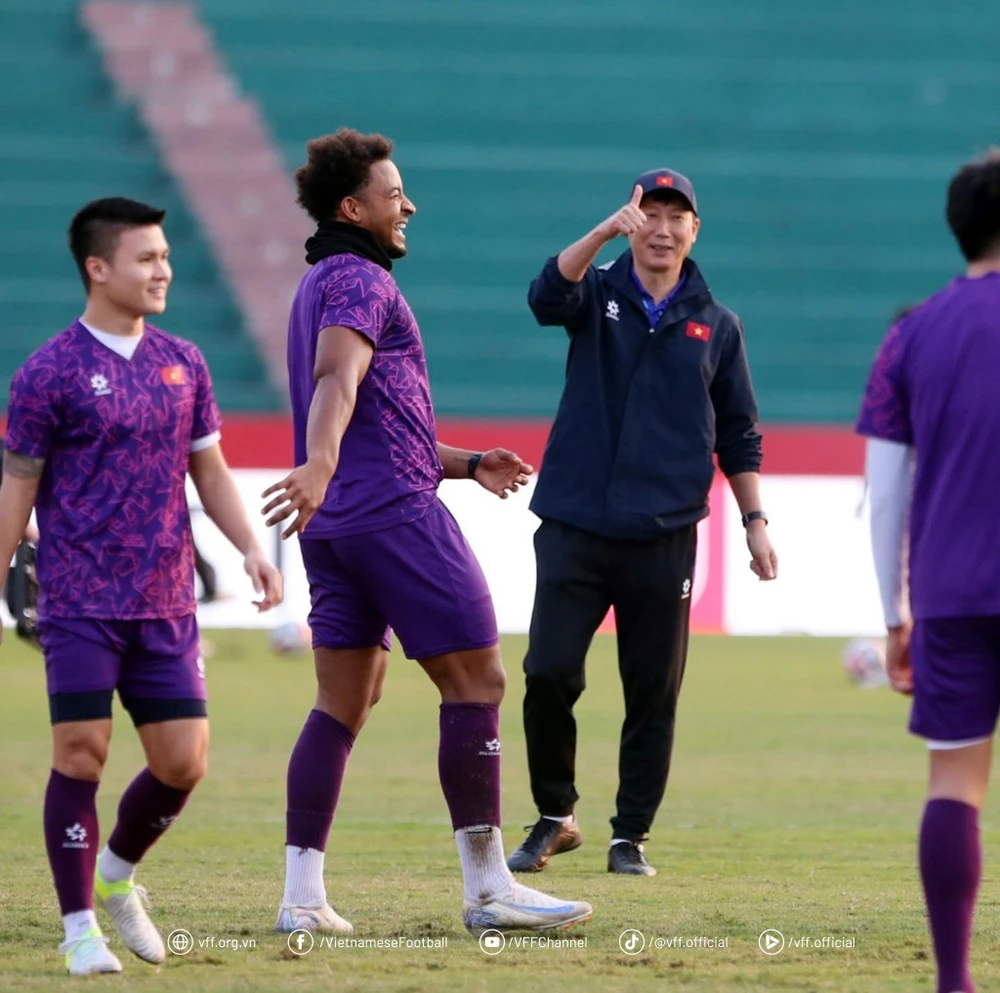 Tỷ số 2-0 ở trận lượt đi đem lại nhiều lợi thế cho đội tuyển Việt Nam trong trận lượt về