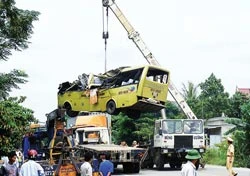 Tai nạn giao thông thảm khốc tại Nghệ An