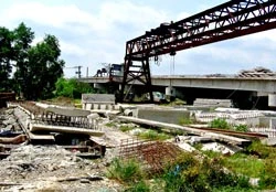 Vụ sập dầm cầu chợ Đệm thuộc công trình đường cao tốc TPHCM - Trung Lương: Tập trung khắc phục sự cố