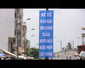 Thông xe cầu Nguyễn Văn Cừ và cầu Chữ Y