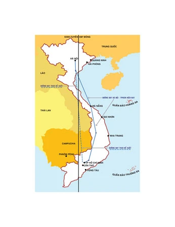 Đề xuất mở “đường bay vàng” TPHCM - Hà Nội: Rút ngắn 200km