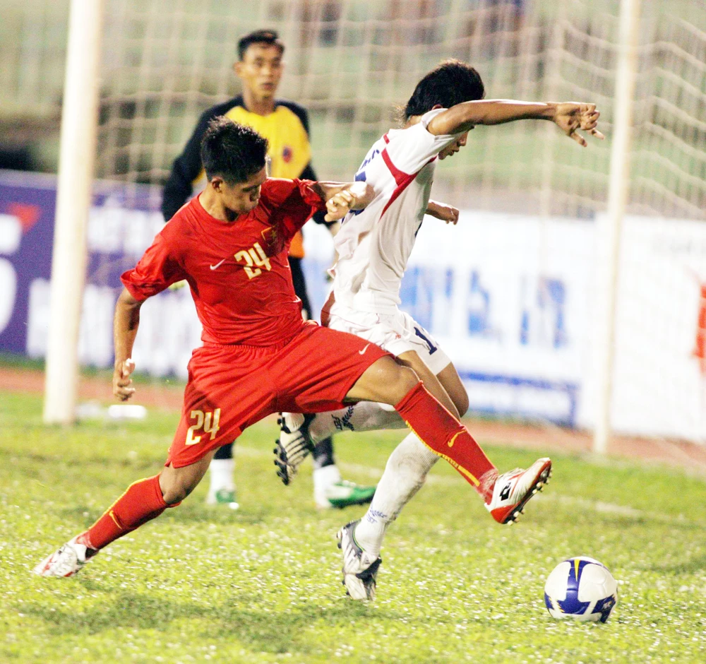 Gỉai bóng đá U19 Đông Nam Á 2009: Thiếu kiềm chế, Myanmar tự thua!