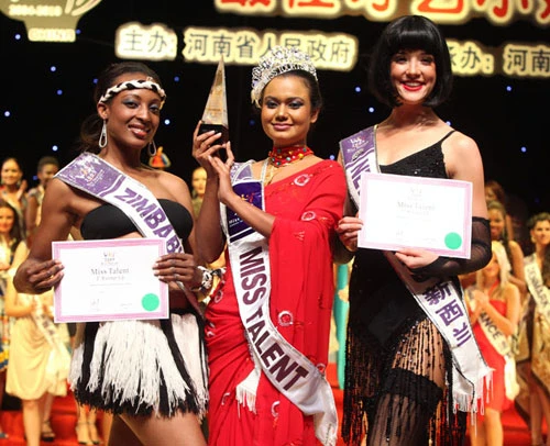 Cuộc thi Nữ hoàng Du lịch Quốc tế 2009: Người đẹp Sri Lanka đoạt giải tài năng