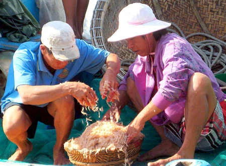 Lộc biển đầu năm