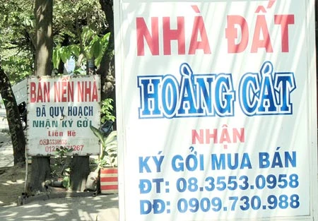 Cảnh giác “cò” nhà đất!