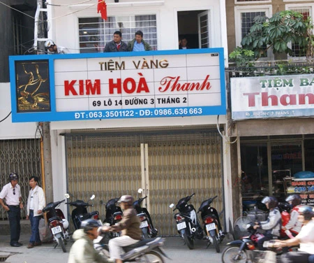 Trộm vét sạch tiệm vàng ở trung tâm TP Đà Lạt