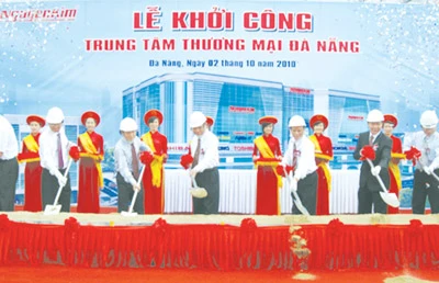 Khởi công công trình Trung tâm Thương mại Đà Nẵng