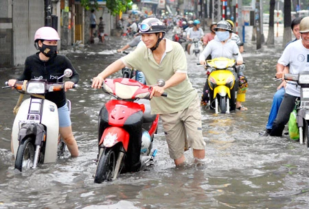 Quyết liệt chống ngập