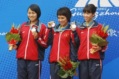 ASIAD 16 (ngày 15-11): Việt Nam đã có 2 huy chương bạc, 3 huy chương đồng