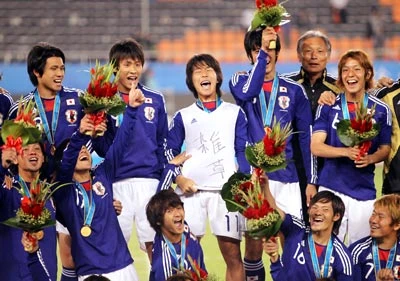 Chung kết môn bóng đá nam: Nhật Bản lần đầu tiên lên ngôi