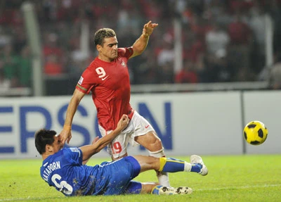 AFF Suzuki Cup 2010 (bảng A): Thua Indonesia 1 - 2, Thái Lan bị loại