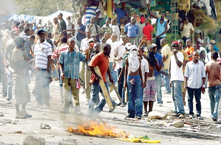 Haiti hỗn loạn