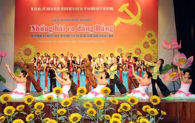 Hát mừng Đảng quang vinh