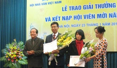 Giải thưởng Hội Nhà văn 2010: Mới mẻ và ấn tượng