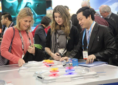 Sản phẩm đồ chơi công nghệ cao của Việt Nam đi hội chợ Mỹ