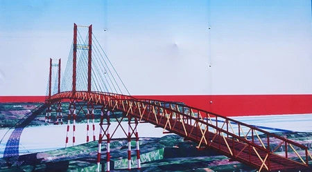“kỹ sư hai lúa” Thạch Văn Nhơn xây cầu treo tại Lâm Đồng