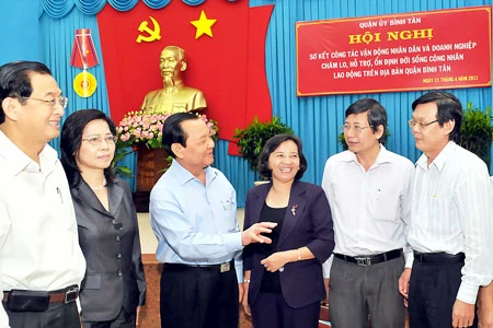 Quận Bình Tân, TPHCM - Gần 100% chủ nhà trọ cam kết không tăng giá
