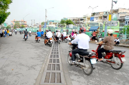 Các công trình chống ngập tại thành phố Hồ Chí Minh đang phát huy tác dụng