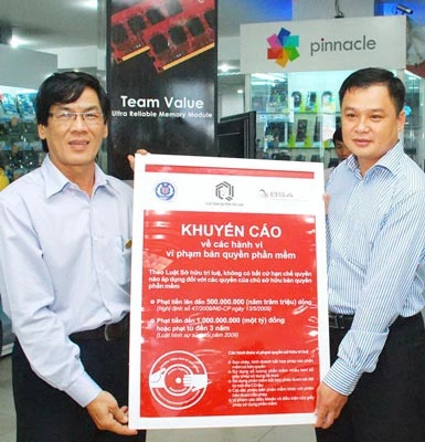 Chống vi phạm bản quyền phần mềm - Chưa được như mong đợi