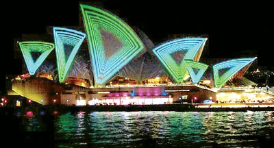 Lễ hội Vivid Sydney 2011 khởi đầu ấn tượng