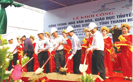 PTSC thực hiện chương trình an sinh xã hội tại Thanh Hóa