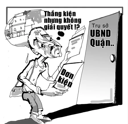 Thắng kiện cũng như không