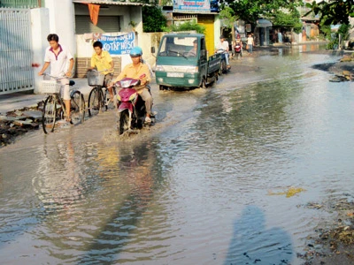 Sửa đường Tân Thới Hiệp 21 (quận 12 TPHCM): Hiệu quả nửa vời