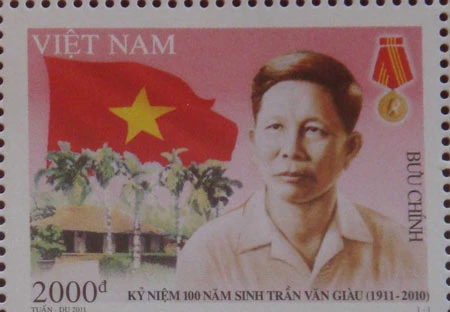 Phát hành bộ tem kỷ niệm 100 năm ngày sinh Giáo sư Trần Văn Giàu