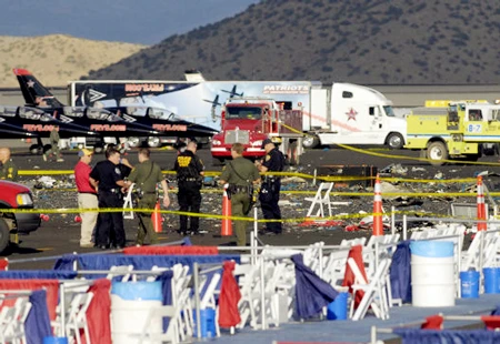 Mỹ: Tai nạn máy bay tại… triển lãm hàng không