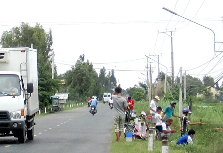 Câu cá nguy hiểm