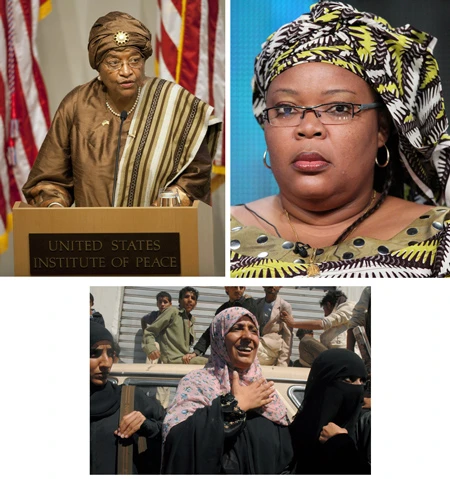 Nobel Hòa bình tôn vinh 3 phụ nữ đấu tranh bất bạo động bảo vệ phụ nữ