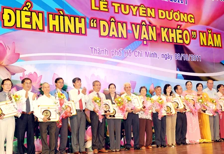 TPHCM: Tuyên dương 81 điển hình Dân vận khéo