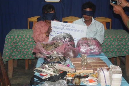 Triệt phá đường dây ma túy lớn từ Lào về Việt Nam