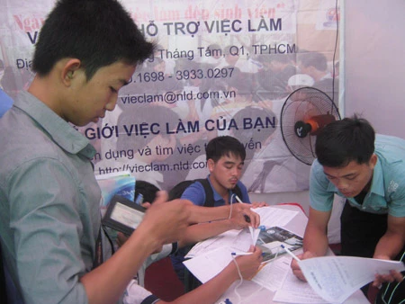 1.500 việc làm cho sinh viên mới ra trường